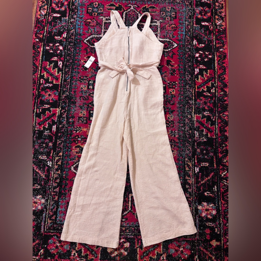 Anthropologie NWT Sleeveless Wide-Leg Jumpsuit - Picture 6 of 6